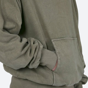 Nueva llegada de los hombres de lavado ácido 100% sudaderas con capucha de algodón diseño personalizado hecho a mano en Pakistán al por mayor para la temporada de invierno - Product Image 5