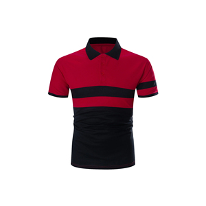 Vente en gros de t-shirts vierges de golf à manches courtes et col polo pour hommes, logo imprimé, polo surdimensionné du Bangladesh pour hommes - Product Image 1