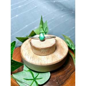 Navajo Handmade Cultural Collectible Sonoran Mountain Turquoise & Sterling <b>Silver</b> <b>Cuff</b> <b>Bracelet</b> - Product Image 1