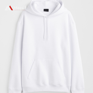 OEM Sudadera con capucha destruida con mangas largas bolsillo canguro impreso logotipo liso teñido poliéster/tela de algodón para otoño estilo de gran tamaño - Product Image 6