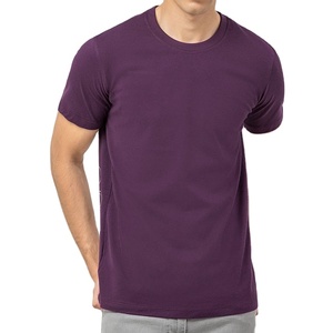 T-shirt Homme Mode Printemps-Été Coupe Classique Couleur Unie 220 g/m² Soie/Coton Respirant Séchage Rapide Manches Courtes Vêtement d'Extérieur - Product Image 6
