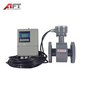 Flowmeter Elektromagnetik Digital Tipe Split 4-20mA untuk Pengolahan Air Limbah, Bidirectional Flange Magnetic Flowmeter - Product Image 2