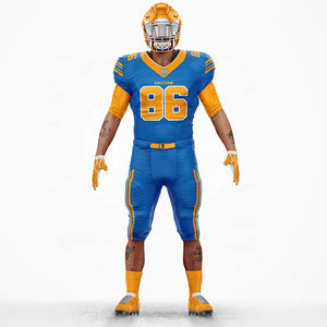 Uniformes de Fútbol Americano Personalizados para Adultos y Jóvenes, Conjuntos de Camisetas y Pantalones de Práctica con Sublimación Universitaria - Product Image 6