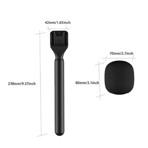 SX70 Main Bâton Microphone De Poche Micro Émetteur Titulaire Clip De Poche Microphone Adaptateur En Plastique pour <span class=keywords><strong>Rode</strong></span> Sans Fil <span class=keywords><strong>Go</strong></span>/DJ Mic - Product Image 4