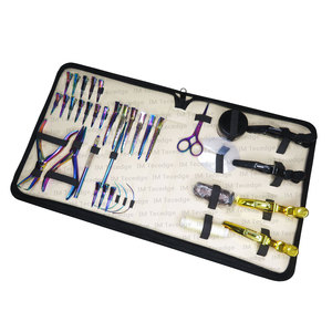 Outils et accessoires professionnels avec boucle de traction de pince pour Kit de salon d'extension de cheveux avec couleur de logo personnalisée - Product Image 3