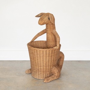 High quality animal shaped hamper <b>baskets</b> <b>rattan</b> <b>storage</b> bin <b>basket</b> toys organizer for kids - Product Image 3