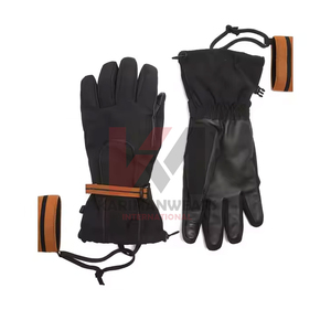 Guantes impermeables ligeros con pantalla táctil, guantes térmicos finos con forro para deportes, correr, esquiar, conducir, pescar, actividades al aire libre - Product Image 4