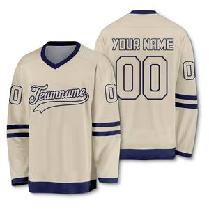 Custom Elite <b>Ice</b> Hockey Jerseys <b>Fan</b> Edition Wholesale Heavyweight Quick Dry Breathable Mesh Panels Sublimation OEM ODM Factory - Product Image 1