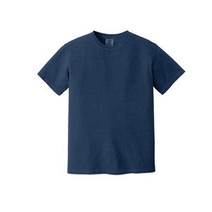 Camiseta de cuello pesado de algodón 100% de alta calidad de moda de verano para hombres suave cómodo logotipo personalizado sólido para el estilo del siguiente nivel - Product Image 1