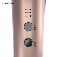 Sèche-cheveux sans fil rechargeable Binwang 300W à ions négatifs, alimenté par batterie, avec buse, pour usage en hôtel et en extérieur