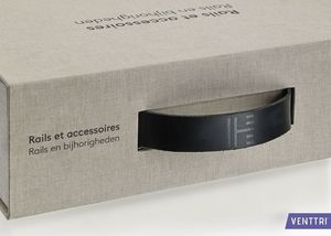 Modern <b>Electric</b> Feeting Accessoires Samples <b>Suitcase</b> Paired with Glass Tile Rigid Box - Product Image 2