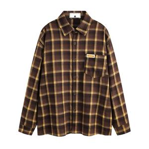 2025 vente chaude chemise en flanelle douce pour hommes 100% coton respirant et durable nouveau style - Product Image 1