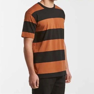 T-shirts pour hommes Slim Fit épaule tombante poids lourd 100% coton personnalisé Street Wear - Product Image 2