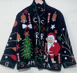 Veste Suzani en velours faite à la main, brodée de fleurs, style bohème, manteau de Noël, 100% coton et laine, fleurs imprimées pour l'hiver, cadeau pour elle - Product Image 1