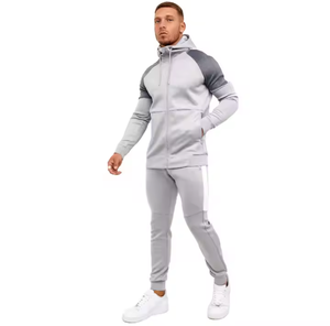 ชุดวอร์มผ้าฝ้าย100% สำหรับผู้ชาย, สไตล์ลำลองสำหรับฤดูหนาวคอลเล็คชั่นระบายอากาศได้ดีเป็นมิตรกับสิ่งแวดล้อม - Product Image 1