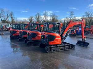 Excavatrice Kubota KX080-4 à prix avantageux 2025 |   Excavatrice sur chenilles hydraulique d'occasion de 8 tonnes, bonnes performances, équipement de terrassement - Product Image 5