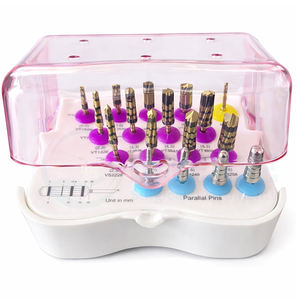 Ensemble d'implants dentaires manuels en acier inoxydable de 17 pièces, vente en gros, outils professionnels, chirurgie implantaire, restauration, prothèses - Product Image 3