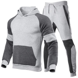 2025 nuevo chándal de invierno grueso de alta calidad para hombres con capucha y pantalones de chándal para correr al aire libre ropa deportiva - Product Image 1