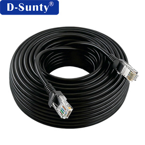 Cable de Conexión Cat5e D-sunty, Cable de Cobre Puro con Conector RJ45 para Cámaras CCTV, Resistente para Exteriores, 1m/5m/10m/50m - Product Image 1
