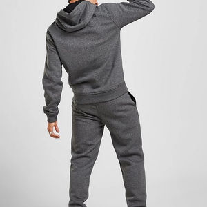 Venta al por mayor casual entrenamiento chándal personalizado impreso polar Jogger conjunto con media manga longitud al aire libre suéter camisa - Product Image 3