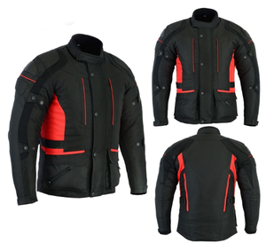 Chaqueta de moto textil para hombre, chaqueta de moto Cordura Racing Biker Riding aprobado impermeable para todo tipo de clima de alta calidad - Product Image 1