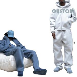 Sudadera con Capucha y Cremallera para Hombre, Diseño Personalizado, Tendencia Nueva, 480 GSM, 100% Algodón Felpa, Corte Holgado, Diseño Personalizado para Invierno - Product Image 5