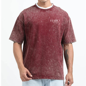เสื้อยืดสไตล์ลำลองคลาสสิกสำหรับผู้ชาย ผ้าฝ้ายฟอกสี ให้สัมผัสนุ่ม สวมใส่สบาย เหมาะสำหรับใส่ในชีวิตประจำวัน - Product Image 3