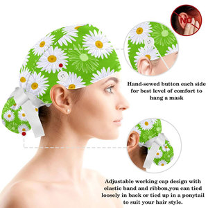 Solid Color Reasonable Price <b>Scrub</b> Hats For Adult New Arrival <b>Scrub</b> Hats Light Weight Breathable <b>Scrub</b> Hats - Product Image 4