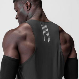 Débardeur pour hommes de conception OEM séchage rapide respirant équipement d'entraînement pas cher Gym Casual Wear - Product Image 5