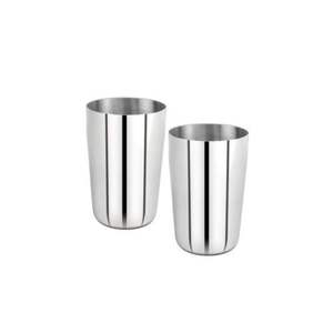 Vaso de cristal de acero inoxidable para cocina, vaso de Metal para el interior, producto de oferta para comprador comercial, Material ecológico, origen de la India - Product Image 4