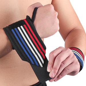 ที่กำหนดเองปรับ Powerlifting ยิมผ้าฝ้ายนุ่มข้อมือห่อ - Product Image 1