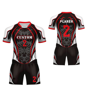 ชุดเครื่องแบบรักบี้ชายเสื้อเจอร์ซีย์สำหรับทีมฟุตบอลระบายอากาศได้ดี - Product Image 3