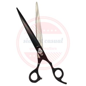 Tijeras rectas personalizadas para cortar pelo de perro | tijeras profesionales de aseo para mascotas con logotipo premium a la venta - Product Image 4