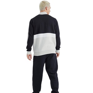 Sweat-shirt en coton personnalisé à demi-zip, design mode avec deux poches, modèle 2026, uni, très vendu, vêtements d'hiver pour hommes - Product Image 3