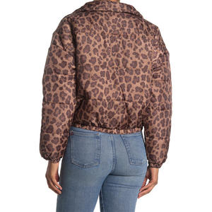 High Quality Custom <b>Zip</b>-<b>up</b> Quilted Puffer <b>Jacket</b> for <b>Women</b> Breathable Bubble Crop Design Latest Knitted <b>Women's</b> Puffer <b>Jacket</b> - Product Image 3