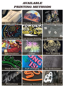 เสื้อฮู้ดดี้คุณภาพสูง ผลิตจากผ้าฝ้าย 100% น้ำหนัก 450gsm 500gsm รับสกรีนโลโก้ส่วนตัว - Product Image 5