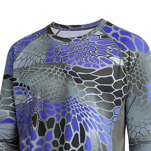 Sudadera con capucha de camuflaje Ropa de pesca Camisas de secado rápido para hombre Diseño personalizado Jersey de pesca Camisa de pesca de manga larga - Product Image 2