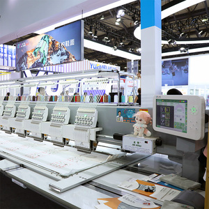 Top 10 Factory Industrial 8Heads 12Needles Computerized <b>Sewing</b> Embroidery <b>Machine</b> For Clothing Patches Logos Badges - Product Image 4