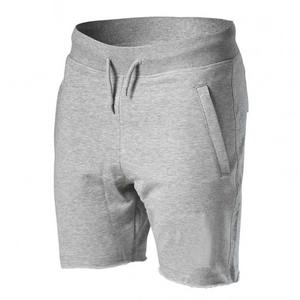 Shorts de jogging pour hommes personnalisés avec logo, mi-longs, respirants, en laine, pour la gym et le fitness, motif léopard tendance, 100 % coton, impression numérique, formel - Product Image 3