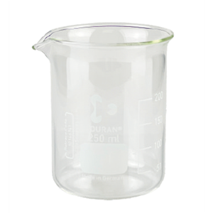 Becher, forma bassa, con graduazione, Boro 3.3 - Product Image 1