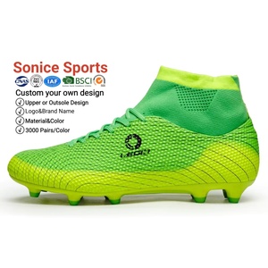 Zapatos <span class=keywords><strong>de</strong></span> Fútbol <span class=keywords><strong>de</strong></span> Tobillo Alto, <span class=keywords><strong>Botas</strong></span> <span class=keywords><strong>de</strong></span> Fútbol <span class=keywords><strong>de</strong></span> Marca, Uso en Primavera/Otoño/Verano 2025, Parte Superior <span class=keywords><strong>de</strong></span> PU para Hombre, Entresuela <span class=keywords><strong>de</strong></span> EVA - Product Image 1