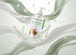 PETBIOLOGY แชมพูและครีมนวดผมสูตรครอบครัว 2-in-1 – 750 มล. - Product Image 3