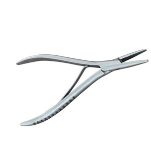 เครื่องมือต่อผมมืออาชีพปี 2024 คีมต่อผมสแตนเลส คีมถอดวงแหวนไมโครริงและลูกปัด - Product Image 3