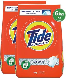 Detergente en Polvo para Lavandería Automática, Ecológico y Portátil, Sin Perfume, Antimanchas, Paquete de 2 x 6 KG - Product Image 6