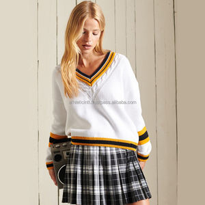 Suéter de Punto de Lana para Hombre, Cárdigan a Rayas, Jersey Personalizado ODM para Invierno, Cuello en V, Manga Larga, Secado Rápido y Antibolitas - Product Image 5