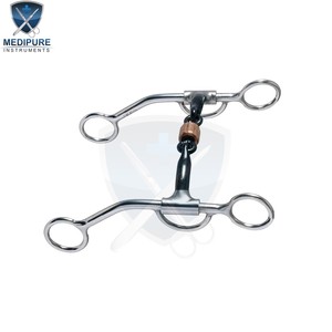 Marca personalizada Reinsman All Around Bit Broca de boca de caballo de acero inoxidable Equipo ecuestre de entrenamiento occidental Proveedor OEM - Product Image 5