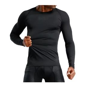 Camiseta de Compresión para Entrenamiento en Gimnasio para Hombre, Fabricante Personalizado OEM ODM, Venta al Por Mayor - Product Image 4
