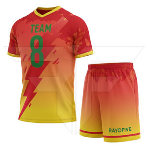 Tenues de football sans manches pour hommes, conçues sur mesure par les fabricants, avec logo personnalisé, respirantes, 100% polyester, pour l'entraînement et les activités de plein air - Product Image 1