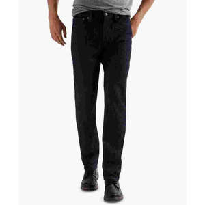 Jeans Slim da Uomo Lucky Brand Heritage Conrad Navy Taglia 33x30 Vita Media Casual Hip Hop in Denim Lavabile con Design Patchwork per l'Autunno - Product Image 1