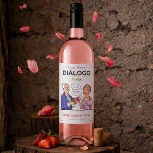 Dialogo - Vino Rosato Secco 100% Tempranillo 11% ABV Vino Rosato Spagnolo 750ml - Product Image 2